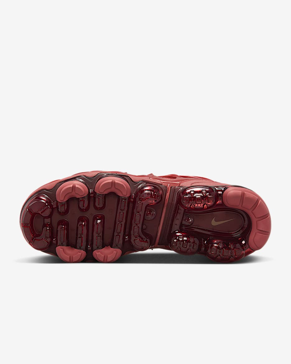 Nike vapormax plus women's black and red online